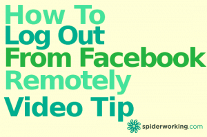 How To Log Out From Facebook Remotely
