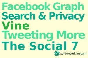 Vine, Facebook Graph Search Privacy And The Results Of Tweeting More – The Social 7