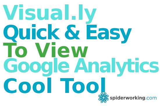 Cool Tool – A Quick And Easy Way To View Your Google Analytics – Visual.ly