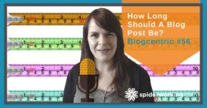How long should a blog post be