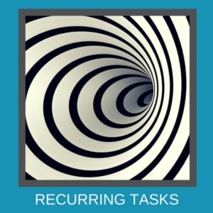 Be more productive - Streamline your recurring tasks