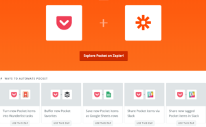 Use Zapier to automate tasks and save you time