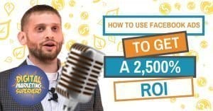 How to get 2500% ROI on your Facebook ads
