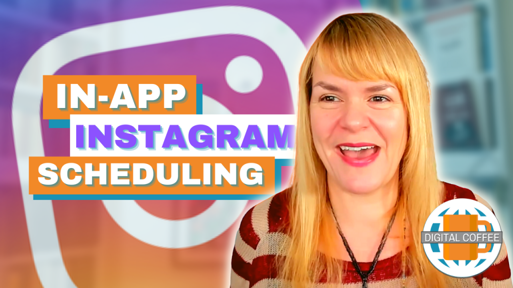 Amanda is about to tell you about in-app Instagram scheduling. You can tell